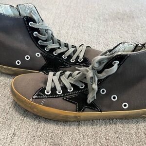 Black zip golden goose eu 40 men’s 7 women’s 8.5